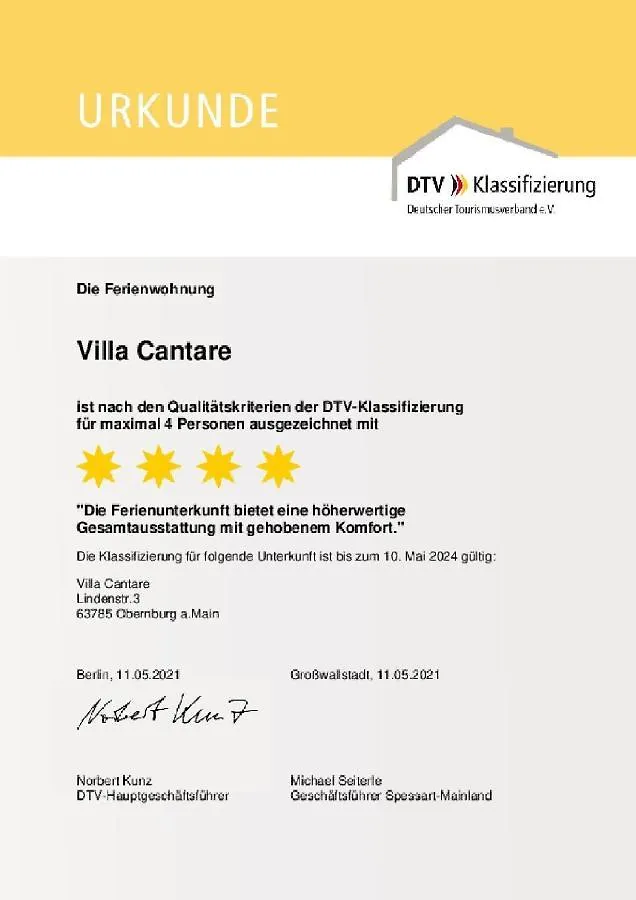 Villa Cantare Obernburg am Main